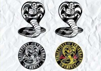 Cobra Kai Logo SVG Cricut Bundle