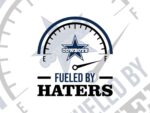 Dallas Cowboys Fueled By Haters SVG