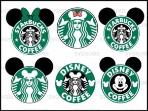 Disney Starbuck SVG Bundle Cut File