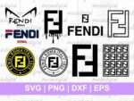 Fendi Logo SVG Bundle