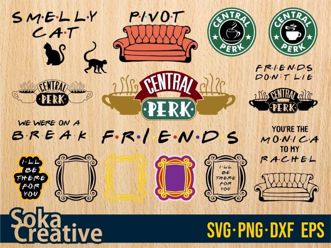 Free Free 132 Friends Svg Files SVG PNG EPS DXF File