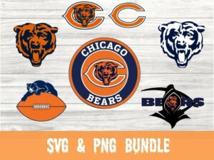 Chicago Bears SVG Bundle