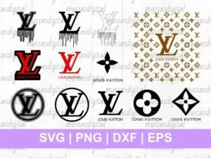 Geez Louis Vuitton PNG LV Sublimation Design, Vectorency