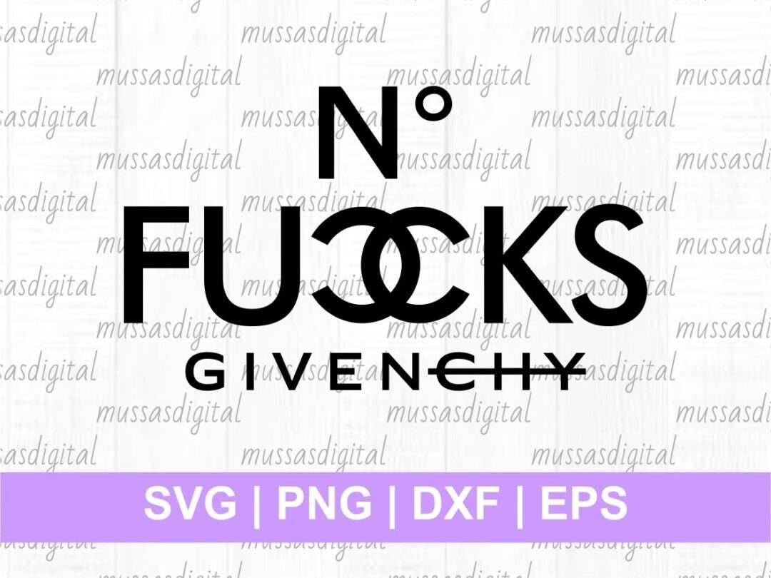 Coco Chanel SVG No Fucks Givenchy | Vectorency