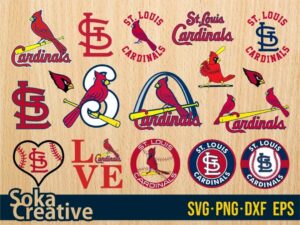 St Louis Cardinals SVG Cricut