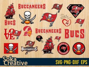 Tampa Bay Buccaneers SVG Bundle