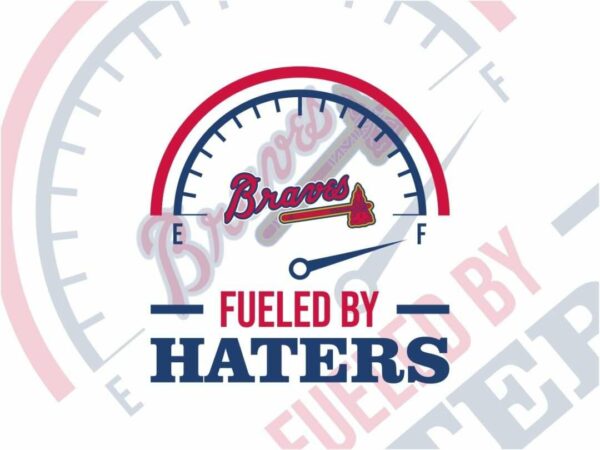 braves svg fueled by haters