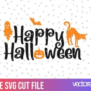 free svg happy halloween svg