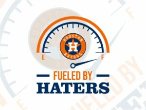 cricut cut file baseball houston astros SVG fueled by haters