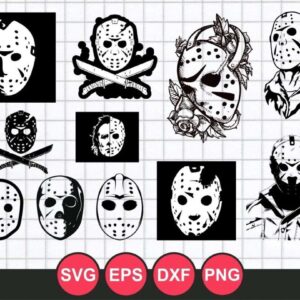 jason voorhees svg bundle