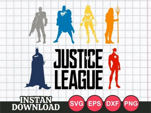 justice league svg Vectorency Justice League SVG Bundle