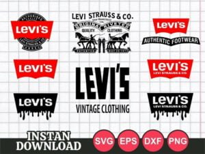 levis svg Levis Logo Blood Drip SVG