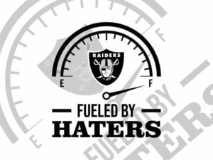 las Vegas raiders fueled by haters svg cut file