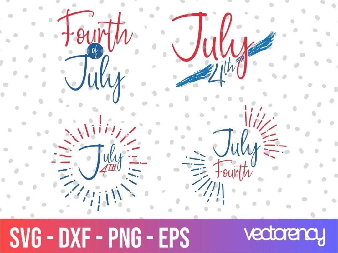 4th of July SVG | Vectorency