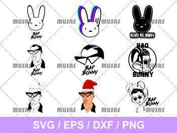 Download Bad Bunny Svg Vectorency