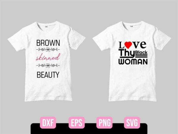 Black Women SVG Bundle 4 Vectorency Black Woman SVG Bundle