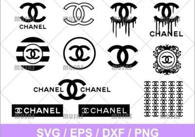 Louis Vuitton Svg,Brand Logo Svg, Chanel logo,Prada Logo, Dior Logo, Cricut  File, SIlhouette Cameo S