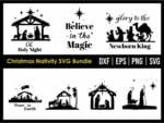 Christmas Nativity SVG Bundle