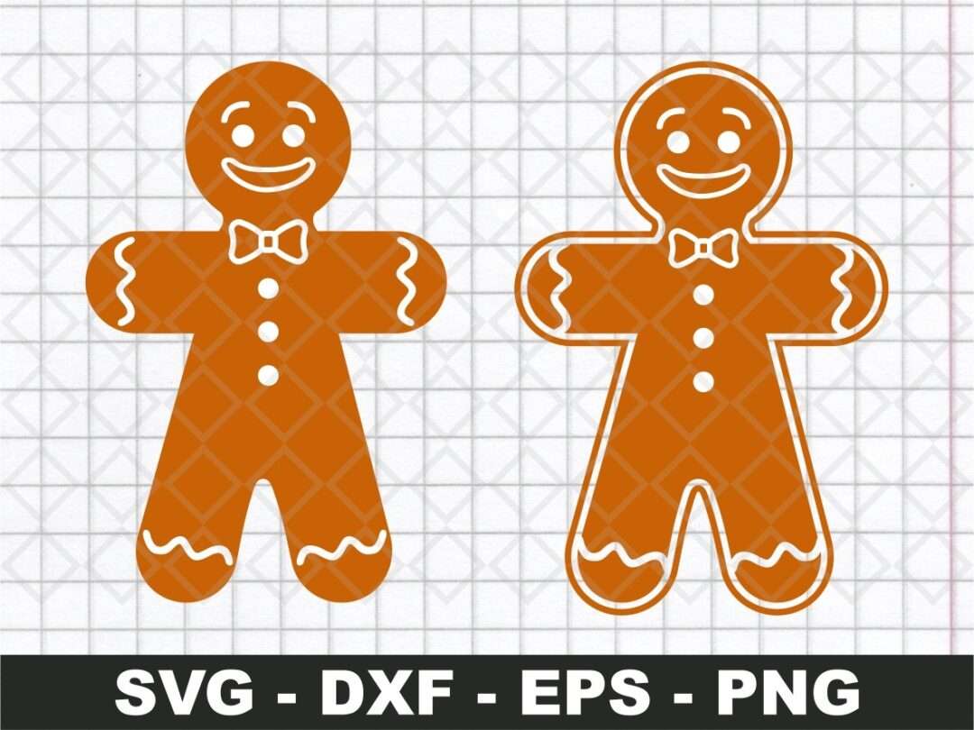 Download Christmas Gingerbread Svg Files Vectorency