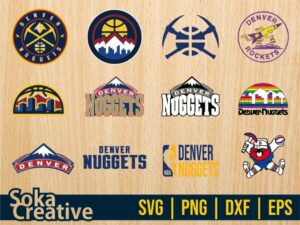 Denver Nuggets SVG Bundle Cut file
