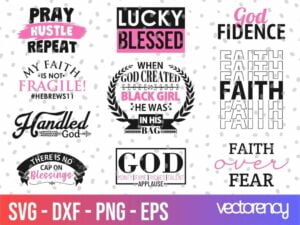 Faith Bundle SVG Cricut Files
