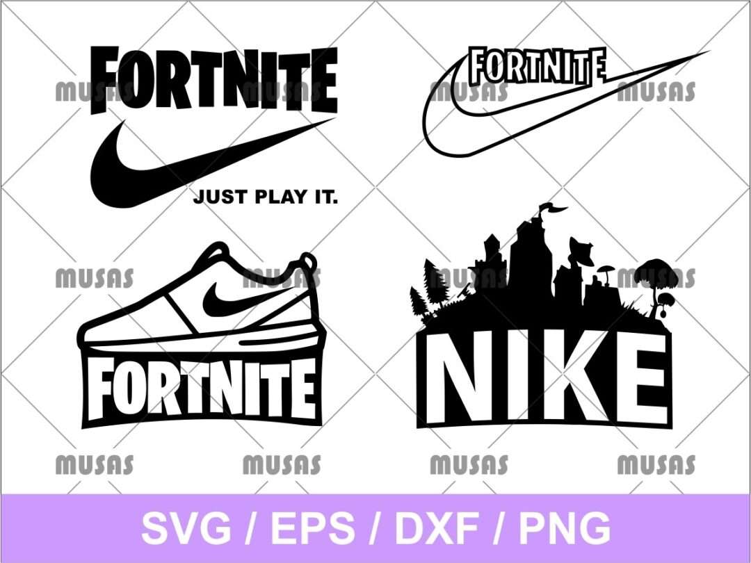 Download Fortnite X Nike Svg Vectorency