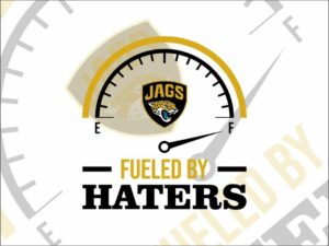 Fueled By Haters Jacksonville Jaguars SVG Cricut File