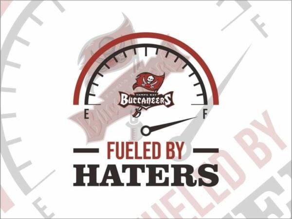 Fueled By Haters Tampa Bay Buccaneers SVG Cricut File