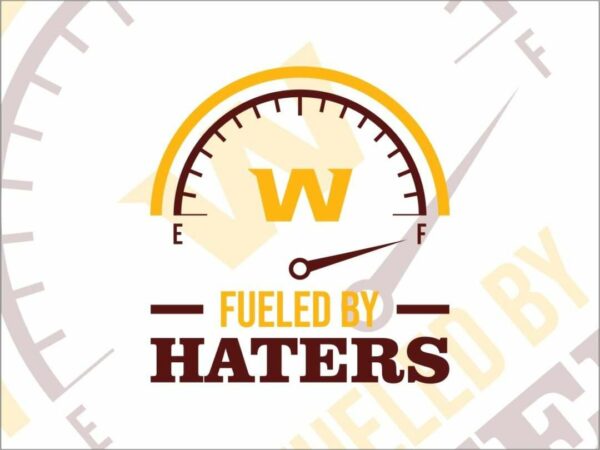 Fueled By Haters Washington Football Team SVG Vectorency Fueled By Haters Washington Football Team SVG