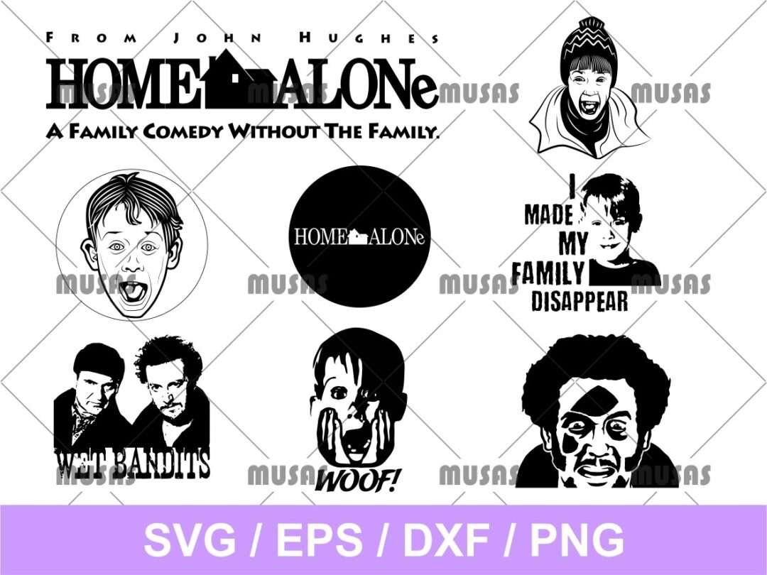 Free Free 278 Home Alone Svg Files SVG PNG EPS DXF File