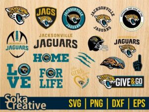 Jacksonville Jaguars SVG Bundle