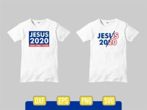Jesus 2020 SVG Cut File