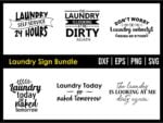 Laundry Sign Bundle 1