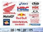 MotoGP Repsol Honda Team SVG Bundle