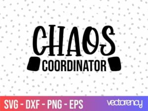 chaos coordinator svg free cut file