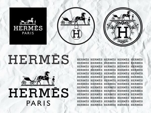 hermes logo svg bundle
