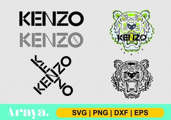 Kenzo Logo SVG Bundle | Vectorency