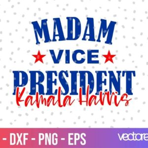 madam vice president SVG kemala harris svg png