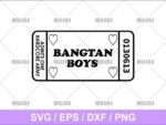 Bangtan Boys SVG