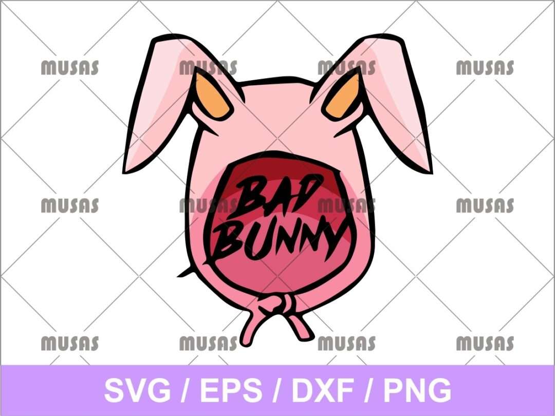 Free Free Bad Bunny Name Svg 929 SVG PNG EPS DXF File
