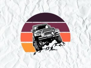 Jeep SVG Cricut File