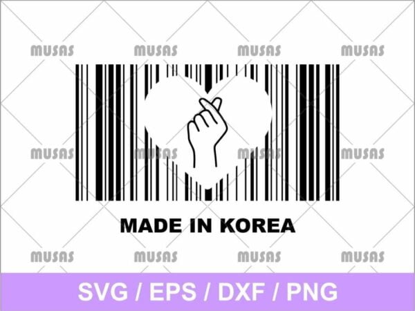 K-Pop Fingers SVG Cricut File