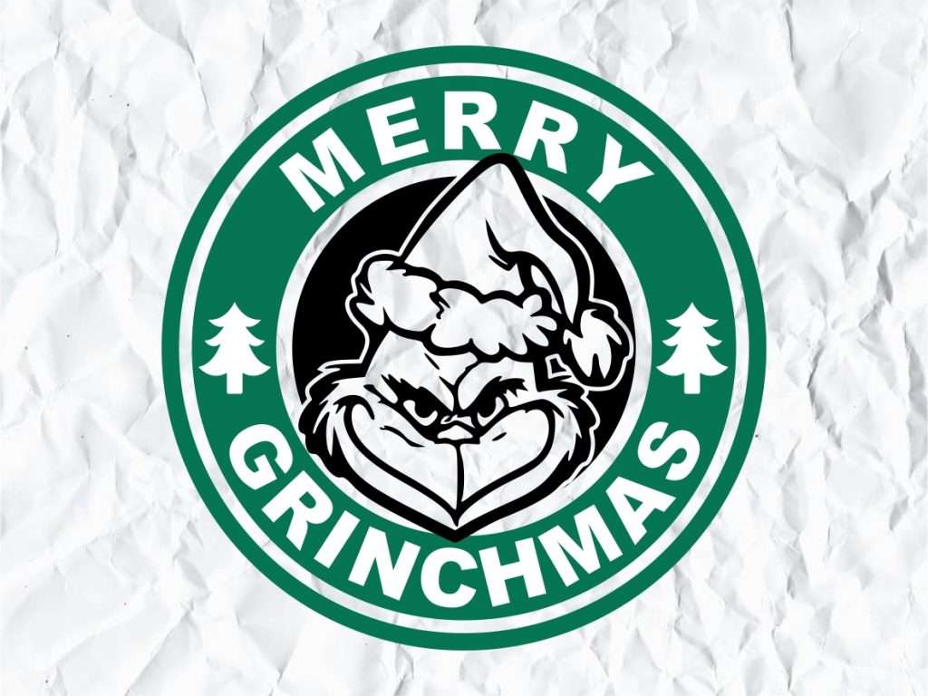 Grinchmas Blend Svg Grinch Starbucks Logo Svg Grinchmas Svg Svg Hubs