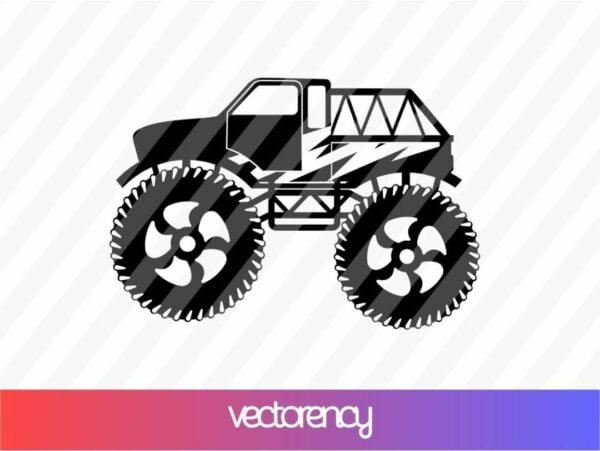 Free Free Monster Truck Silhouette Svg SVG PNG EPS DXF File