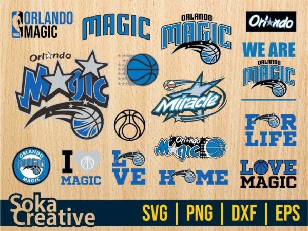 Orlando Magic SVG Bundle Cricut File