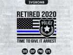 Police Retirement SVG