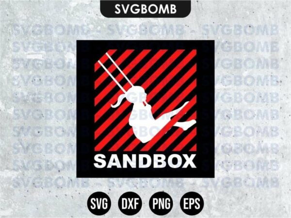 Sanbox SVG Logo Cricut File EPS Vector