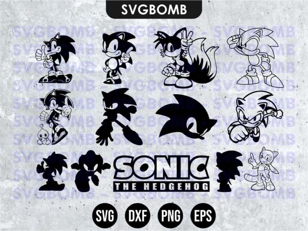 Sonic Word SVG