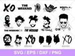 The Weeknd SVG