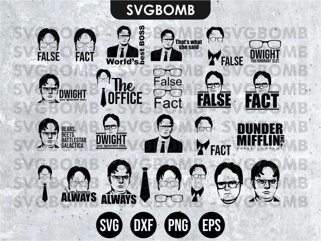 The Office TV Show SVG